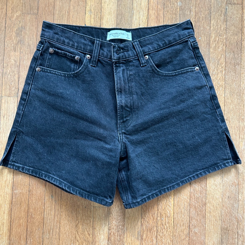 Abercrombie Dad shorts BLACK size 27